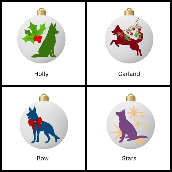 TtT Virtual Gifts - Dog Ornaments