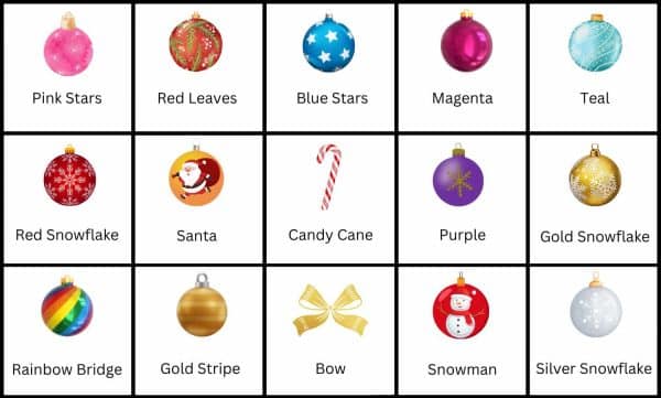 TtT Virtual Gifts - Hanging Ornaments