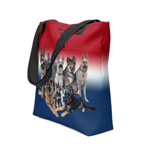 Red White and Blue Tote bag